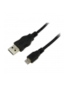 LOGILINK - Kabel USB 2.0 Typ-A męski do Typ- micro B męski dł. 0,6m, czarny - nr 3