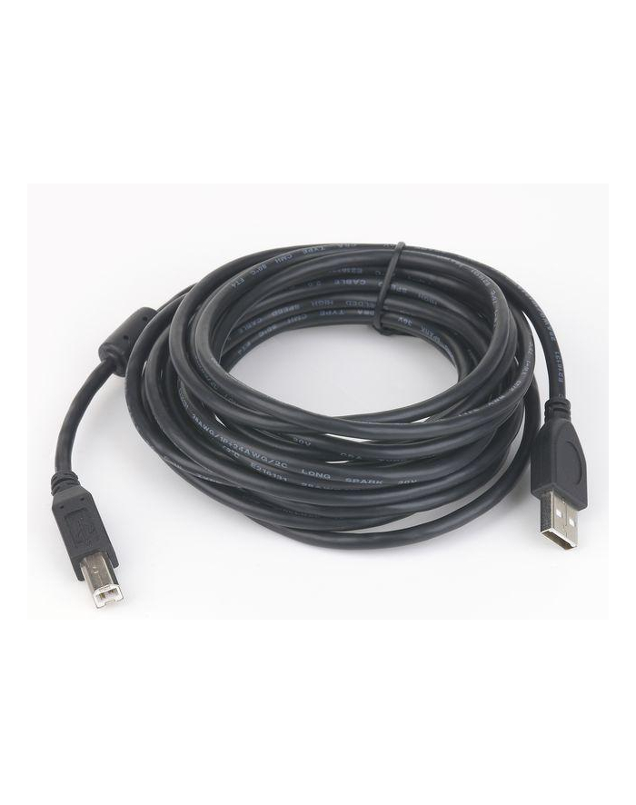 KABEL USB 2.0 AM-BM EKRAN + FERRYT 5M (34555) główny