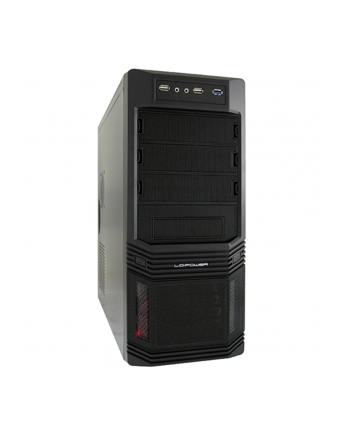 OBUDOWA LC-POWER CASE-PRO-925B/BZ MIDITOWER FRONT 1X USB 3.0     1X USB 2.0 HD-AUDIO CZARNA SIATKA BEZ ZASILACZA główny