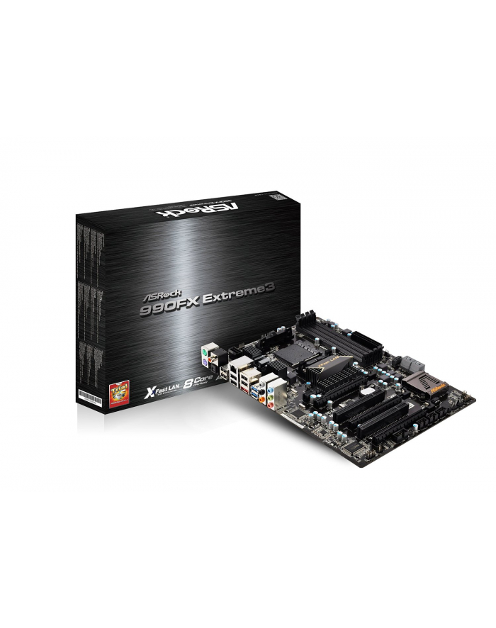 ASROCK 990FX Extreme3 AMD 990FX Socket AM3+ (3xPCX/DZW/GLAN/SATA3/USB3/RAID/DDR3/SLI/CROSSFIRE) główny