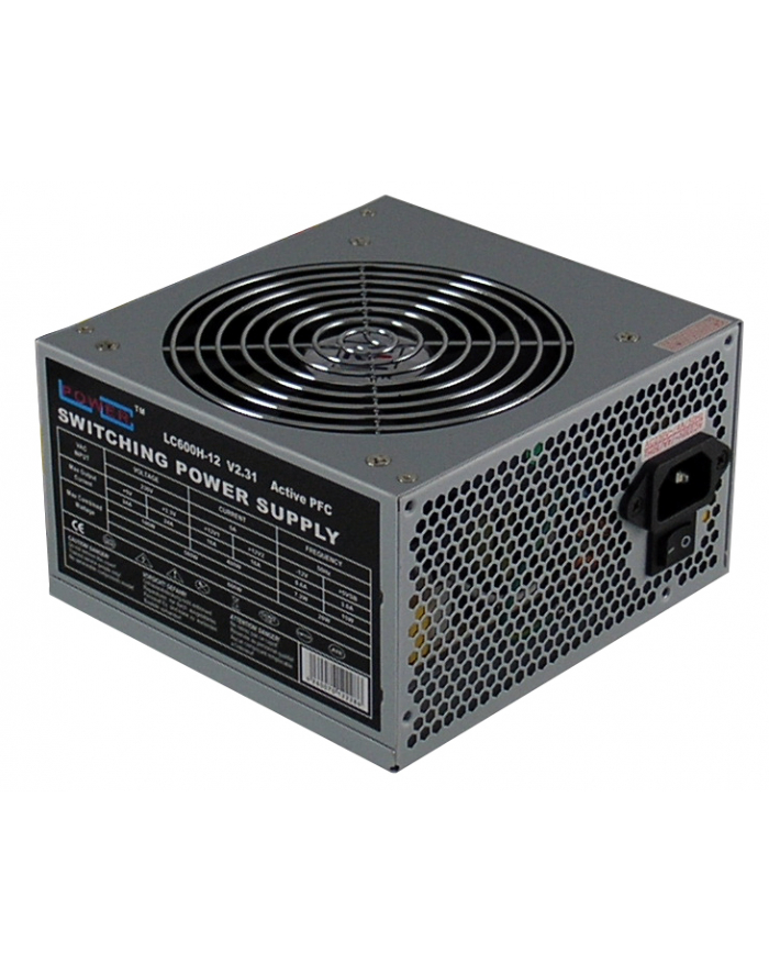 ZASILACZ LC-POWER 600W LC600H-12 V2.31 120mm 4x SATA 2x PATA     2x PCIe Active PFC główny