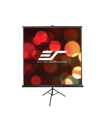 Elite Screens T120UWH Tripod Pull Up Screen 120''/ 59'' X 105'' /1:1 HDTV Black Case