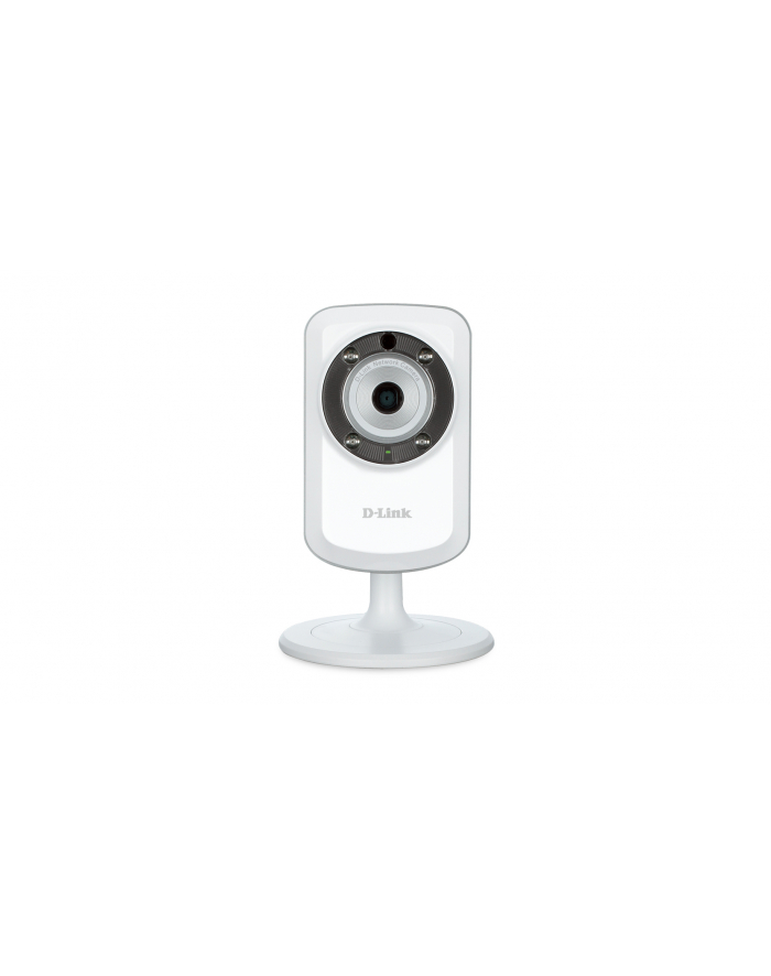 D-LINK  DCS-933L, Day/Night Network Cloud Camera, 802.11b/g/n WLAN Quickly access registered cameras via the Mydlink website 1 lux CMOS sensor for low light environments 640 x 480 at up to 30 fps, Focal length: 3.15 mm, F2.8 H.264, MJPEG, 4x digital główny