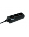 LISTWA ZASILAJĄCA EQUIP 1.8M UPS BLACK (3 GNIAZDA) - nr 6