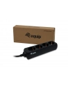 LISTWA ZASILAJĄCA EQUIP 1.8M UPS BLACK (4 GNIAZDA) - nr 8