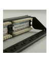 Netrack patchpanel 19'' 24-porty kat.6 UTP LSA z półką - nr 2