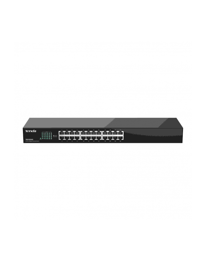 Tenda TEG1024G 24-portový Gigabit Ethernet Switch, 10/100/1000Mbps, Kov, Rackmou główny