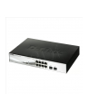 D-Link 8-port 10/100/1000 Gigabit PoE Smart Switch incl. 2 Combo 1000BaseT/SFP - nr 13