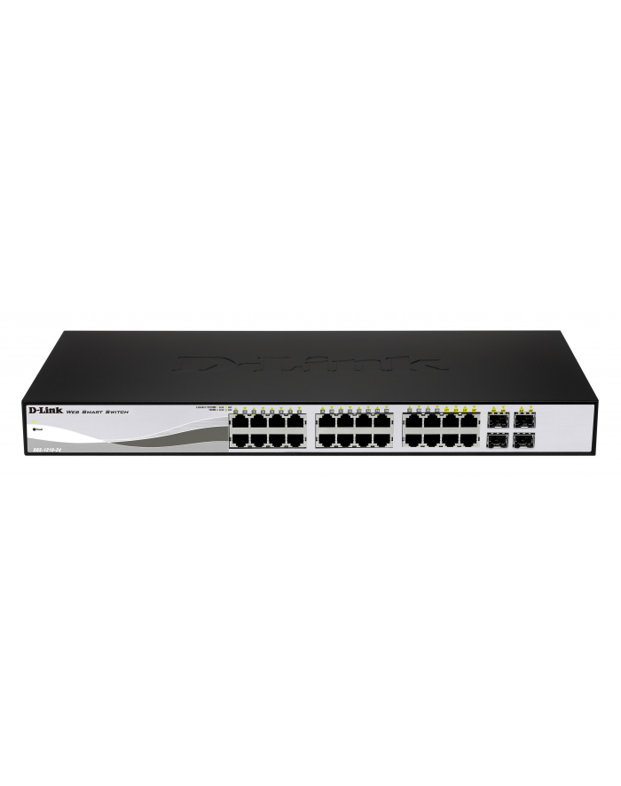 D-Link 24-port 10/100/1000 Gigabit PoE (max.85W) Smart Switch incl. 4 Combo główny