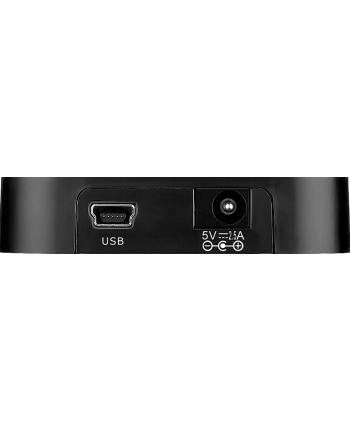 Hub USB2.0 4port 4xA, 1x mini-B DUB-H4