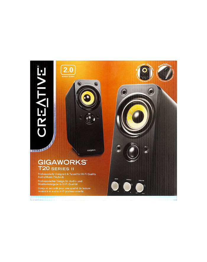 Głośniki CREATIVE GigaWorks T20 II 2.0 Retail główny