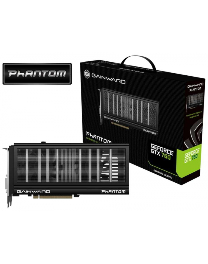Gainward GeForce GTX 760 Phantom, 2GB DDR5 (256 Bit), DVI, DP, HDMI główny