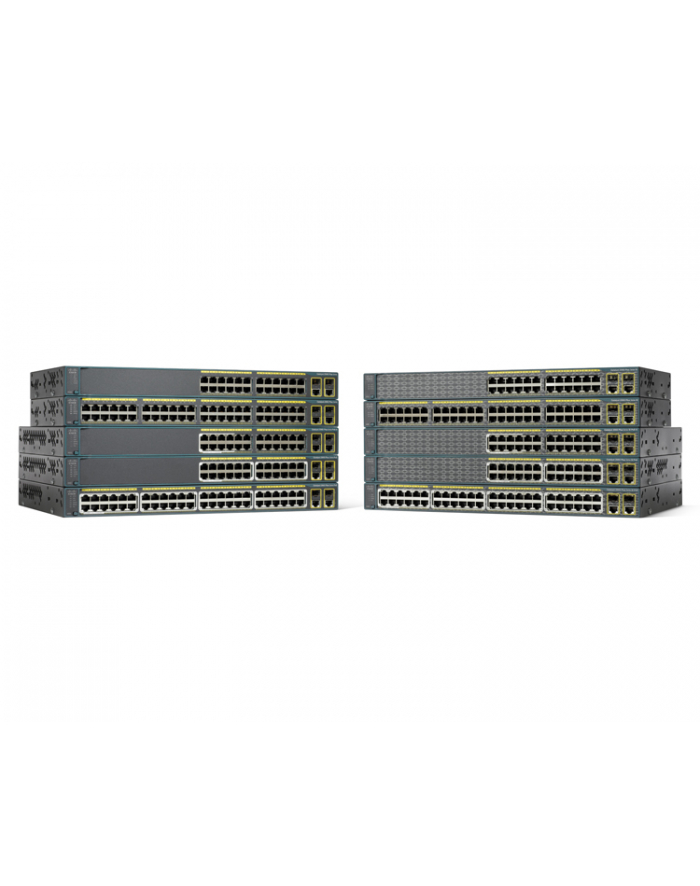 Cisco Catalyst 2960 Plus 48 10/100 PoE + 2 1000BT + 2 SFP LAN Lite główny