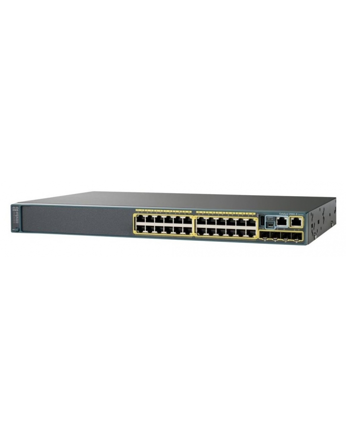Cisco Catalyst 2960-X 24 GigE, PoE 370W, 2 x 10G SFP+, LAN Base główny