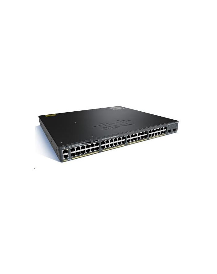 Cisco Catalyst 2960-X 48 GigE, PoE 370W, 4 x 1G SFP, LAN Base główny