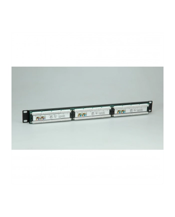 VALUE Cat.5e 19'' Patch Panel, 24 Ports, UTP, black