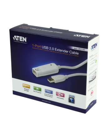 USB-2.0 przedłużacz aktywny 12m 1 port