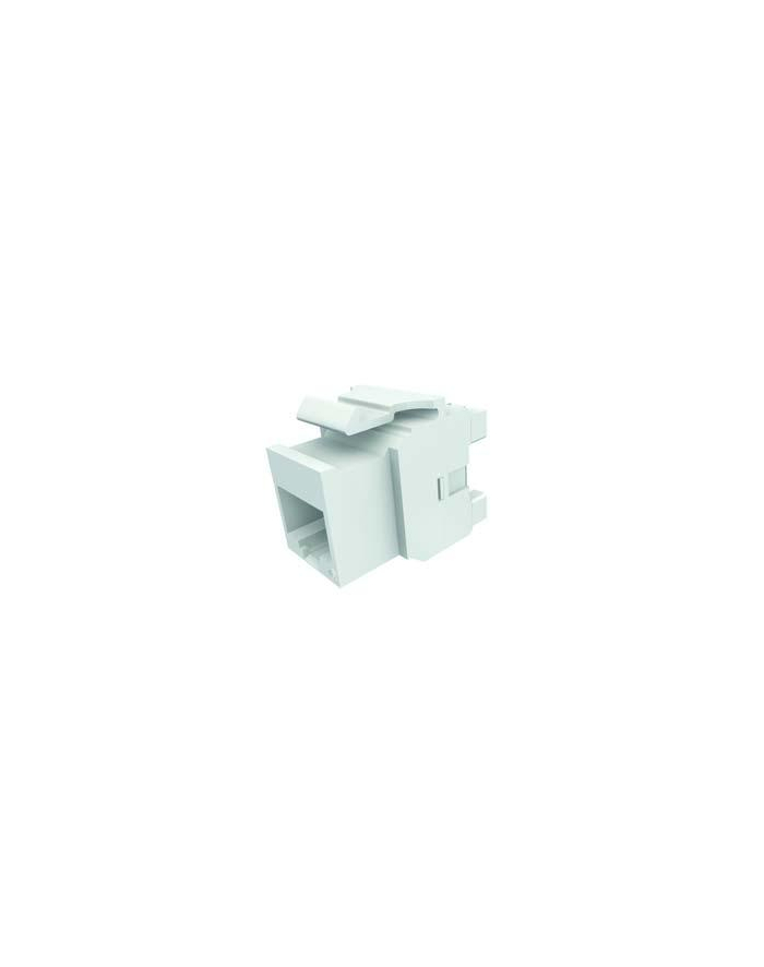 Moduł Keystone 1xRJ45 (WE8W), UTP, 568A/B, PowerCat 5e, Biały główny