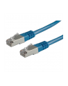 VALUE S/FTP (PiMF) Patch Cord Cat.6, blue, 0.5m - nr 8