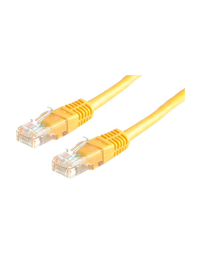 VALUE UTP Patch Cord Cat.6, yellow, 0.5m główny