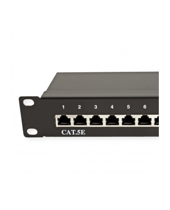 VALUE Cat.5e Patch Panel 24 Ports, STP, black nr 2