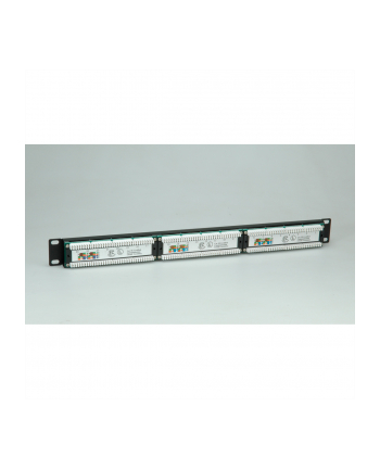 VALUE Cat.5e 19'' Patch Panel, 24 Ports, UTP, black nr 1