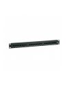 VALUE Cat.5e 19'' Patch Panel, 24 Ports, UTP, black - nr 9