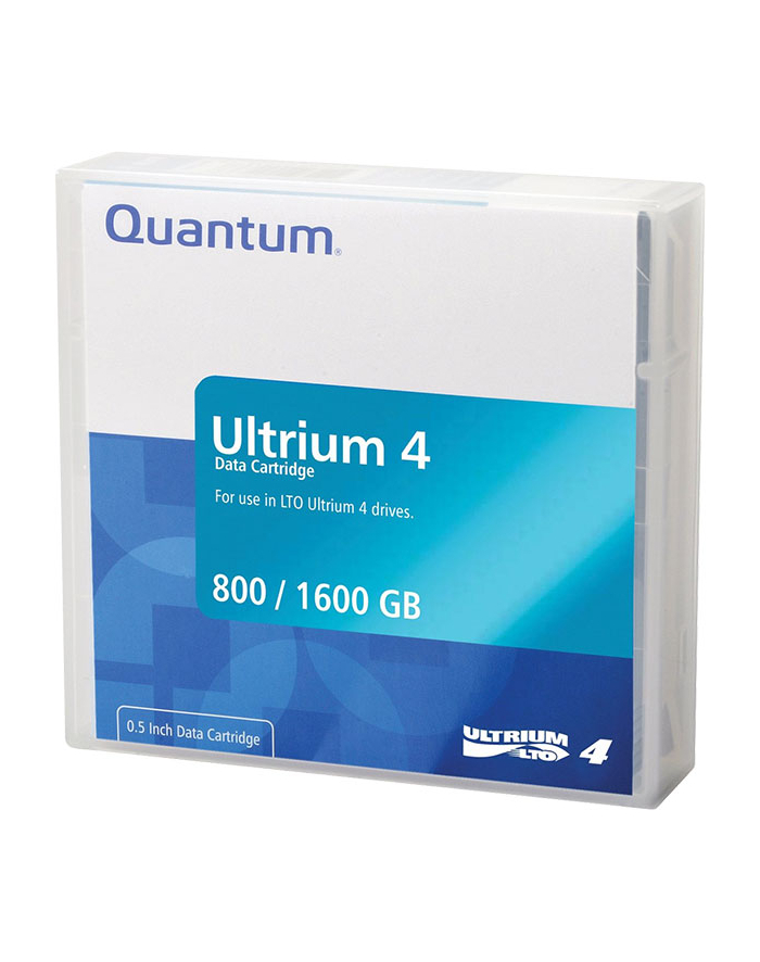 Quantum data cartridge, LTO Ultrium 4 (LTO-4). Must order in multiples of 20. główny