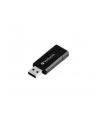 Verbatim USB DRIVE 2.0 PINSTRIPE 8GB BLACK MIN. READ 10MB/SEC MIN. WRITE 3MB/SEC - nr 5