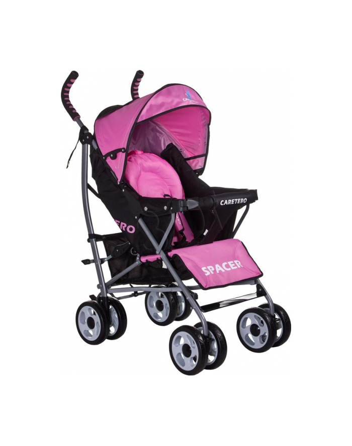 WÓZEK SPACEROWY CARETERO SPACER PINK główny