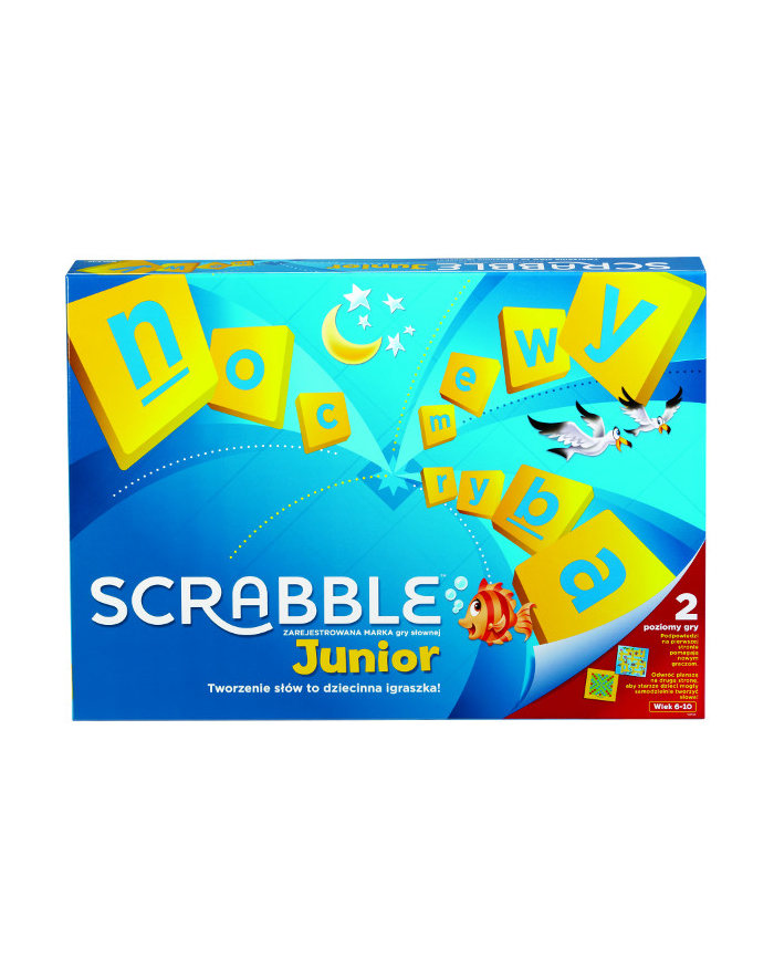 MATTEL Gra Scrabble Junior główny