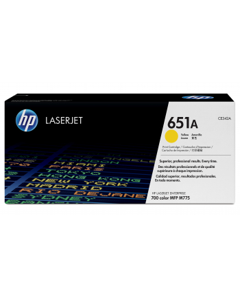 Toner HP 651A yellow | contract