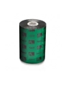 Taśma termotransferowa Zebra 64mm/74mb żywiczna,kolor czarny,gilza 0,5'' z nacięciami długa (110mm) - nr 20