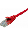 Patch Cord Kat6 U/UTP 1M czerwony - nr 10