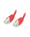 Patch Cord Kat6 U/UTP 1M czerwony - nr 2