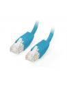 Patch Cord Kat6 U/UTP 1M niebieski - nr 3