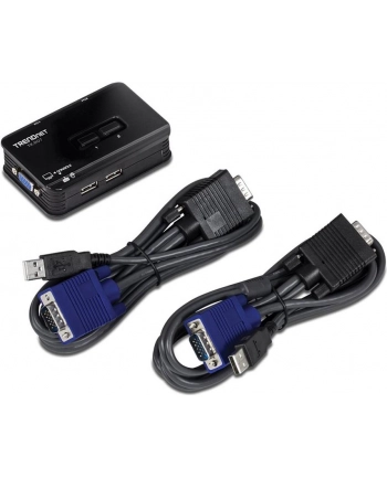 TRENDnet 2-Port USB KVM Switch Kit