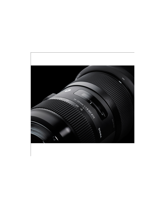 Sigma AF 18-35mm F1.8 DC HSM for Canon główny