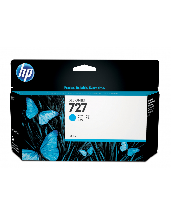 Tusz HP 727 cyan | 130 ml główny