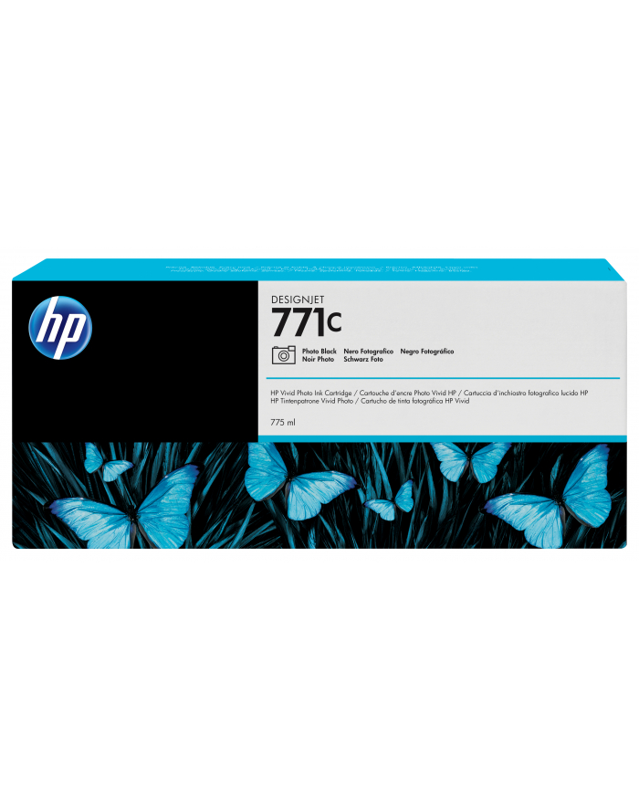 Tusz  HP Designjet 771C photo black | 775 ml główny