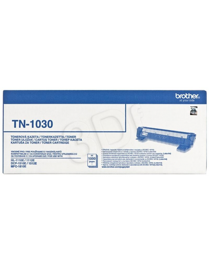 Toner Brother TN1030 black | 1000 str | HL1110/1112 / DCP1510/1512 główny