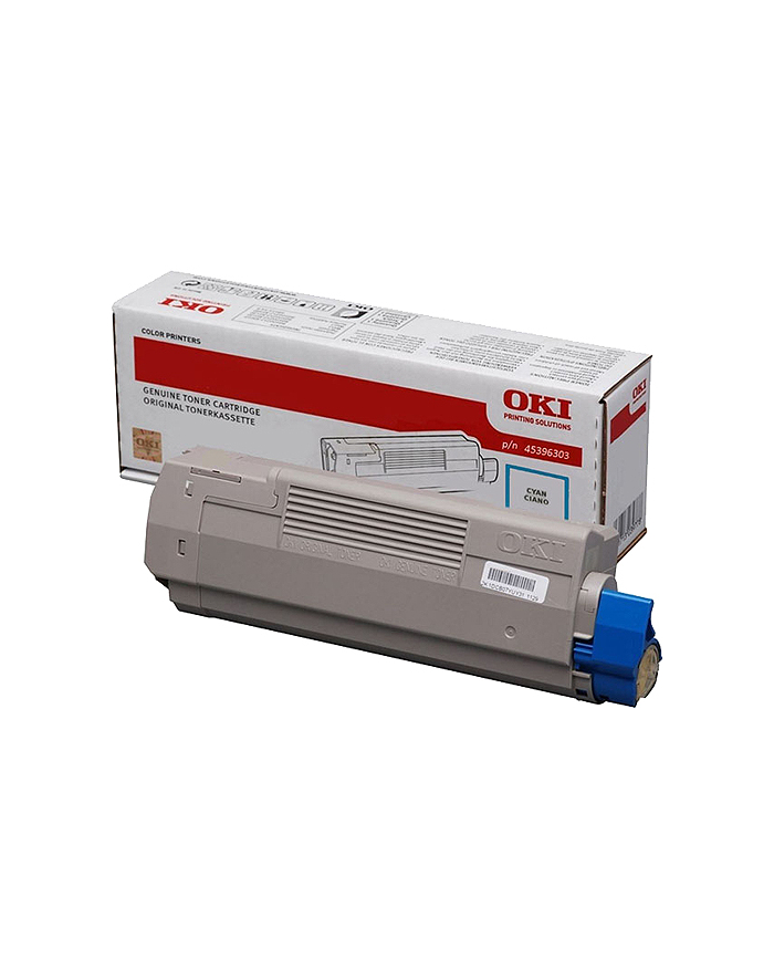 Toner OKI cyan | 6000str | MC760/70/80 główny