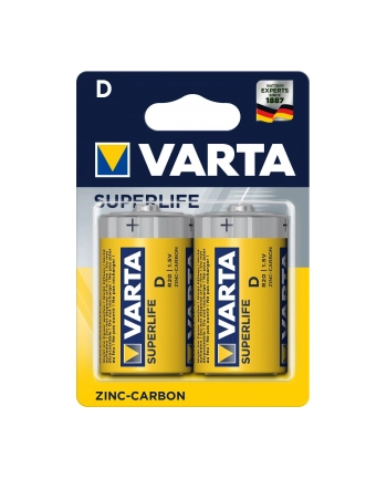 Baterie VARTA Superlife, Mono R20/D - 2 szt