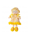 BEPPE Lalka w Kwiatki 45 cm Żółta - nr 1