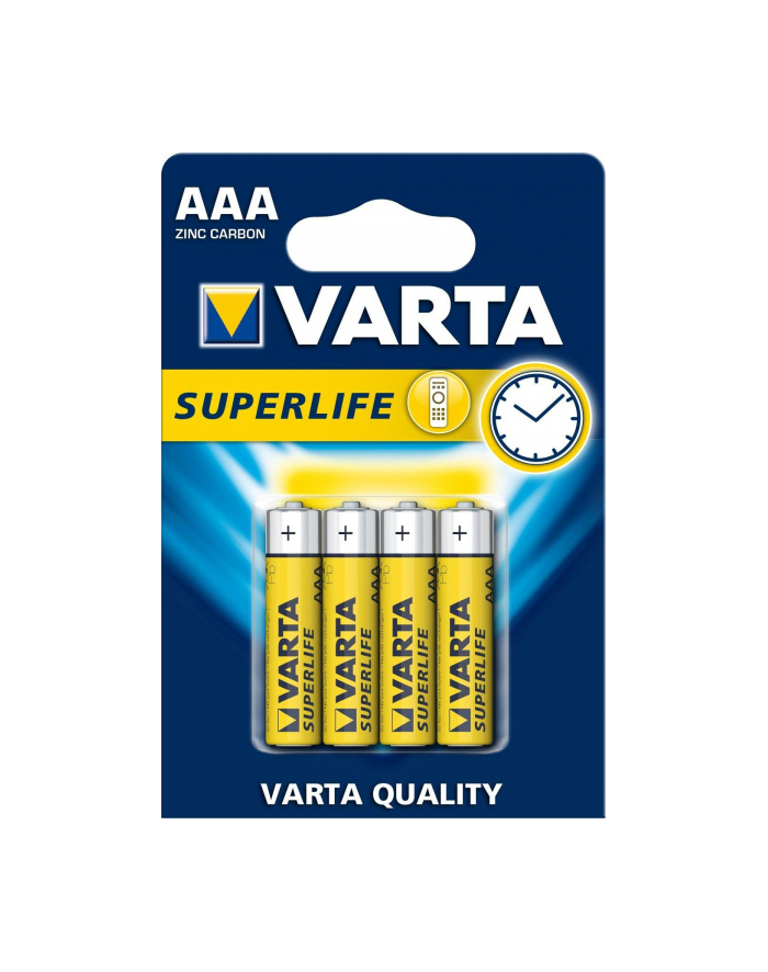 Baterie VARTA Superlife, Micro R3/AAA - 4 szt główny