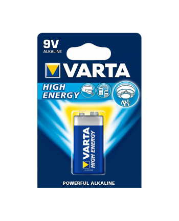 Baterie VARTA High Energy, E-Block, 9V 6LR61/PP3 - 1 szt