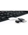 KLAWIATURA GEMBIRD SILIKONOWA WODOODPORNA BLACK USB/PS2 - nr 5