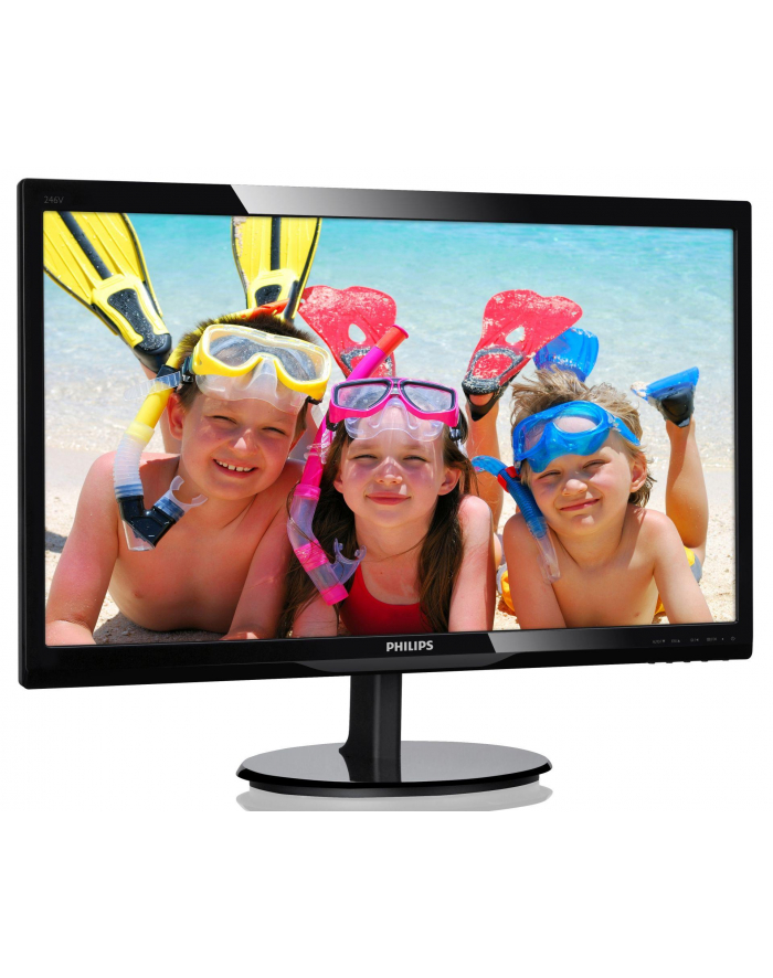Monitor LCD 24'' LED PHILIPS 246V5LHAB/00 HDMI głośniki główny