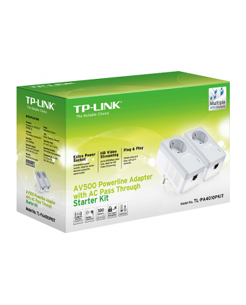 Adapter Powerline TP-Link TL-PA4010P 2 szt