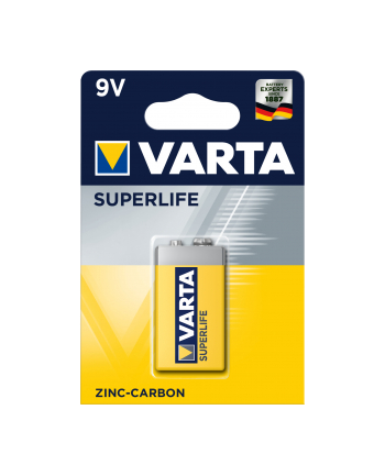 Baterie VARTA Superlife, E-Block, 9V 6F22 - 1 szt